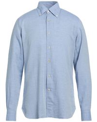 Luigi Borrelli Napoli - Sky Shirt Cotton, Cashmere - Lyst