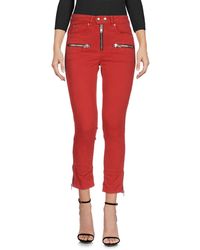 Étoile Isabel Marant Pantalon en jean - Rouge