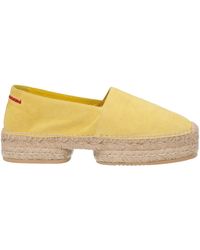 Yellow Espadrille shoes and sandals for Women | Lyst