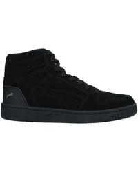 all black puma high tops