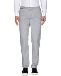 Eleventy - Pants Cotton, Elastane - Lyst