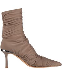 HYINA - Ankle Boots Textile Fibers - Lyst