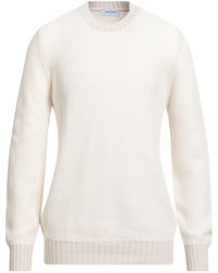Gran Sasso - Ivory Sweater Virgin Wool, Viscose, Cashmere - Lyst