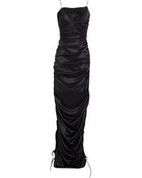 Del Core - Maxi Dress Silk - Lyst