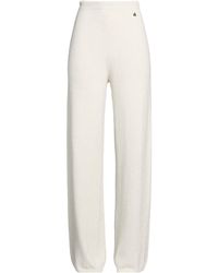 Dixie - Ivory Pants Viscose, Polyester, Polyamide - Lyst