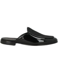 Giovanni Conti - Mules & Clogs Leather, Textile Fibers - Lyst
