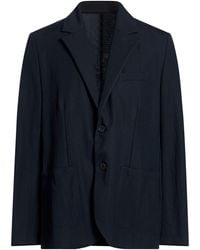 Harris Wharf London - Midnight Blazer Viscose, Polyamide - Lyst