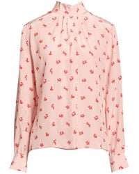 Maison Kitsuné - Top Viscose - Lyst