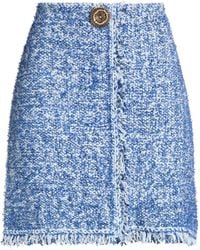 Lanvin - Mini Skirt Cotton, Viscose, Polyamide, Paper, Polyester - Lyst