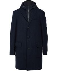 Façonnable - Coat Wool, Polyamide - Lyst