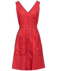 Saloni - Midi Dress - Lyst