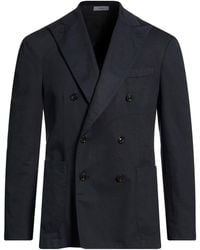 Boglioli - Midnight Blazer Cotton, Linen, Elastane - Lyst