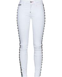 Philipp Plein Pants, Slacks and Chinos for Women | Online Sale up