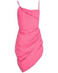Jacquemus - Mini Dress Viscose, Polyamide - Lyst