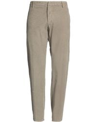 Dondup - Taupe Pants Cotton, Elastane - Lyst