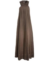 Peserico - Maxi Dress Linen, Cotton - Lyst