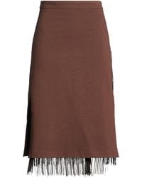 ViCOLO - Midi Skirt Polyester, Viscose, Elastane - Lyst