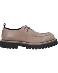 Officine Creative - Khaki Lace-Up Shoes Leather - Lyst