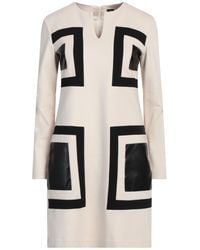 1 One - Mini Dress Viscose, Nylon, Elastane, Polyester, Polyurethane - Lyst
