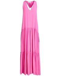 Suoli - Maxi Dress Acetate, Silk - Lyst