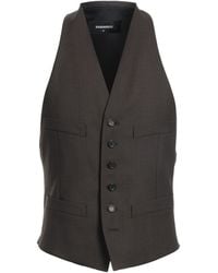 DSquared² - Waistcoat - Lyst