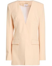 Patrizia Pepe - Apricot Jacket Polyester, Elastane - Lyst