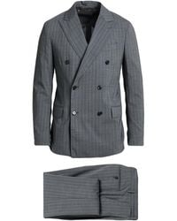 Lardini - Suit Wool, Polyester, Elastane - Lyst