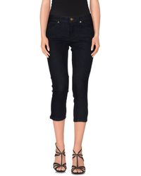 Burberry Denim Capris - Blue