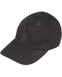 McQueen - Hat Cotton, Elastane, Lambskin - Lyst