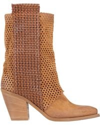 METISSE - Ankle Boots Leather - Lyst