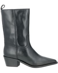Calvin Klein - Ankle Boots Leather - Lyst