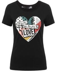 Love Moschino - T-Shirts - Lyst