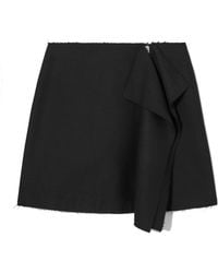 COS - Low-rise Deconstructed Mini Skirt - Lyst