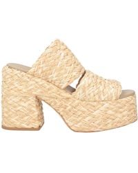 FARM Rio - Sandals Natural Raffia - Lyst