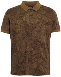 La Martina - Military Polo Shirt Cotton, Elastane - Lyst