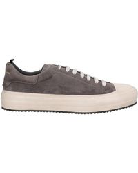 Officine Creative - Charcoal Sneakers Leather - Lyst