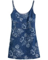 Etro - Minivestido - Lyst