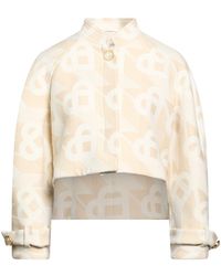 CASABLANCA - Jacket Virgin Wool, Cotton, Silk - Lyst