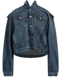 MM6 by Maison Martin Margiela - Jeansjacke/-mantel - Lyst