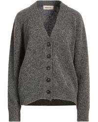 ATOMOFACTORY - Charcoal Cardigan Alpaca Wool, Polyamide, Wool, Elastane - Lyst
