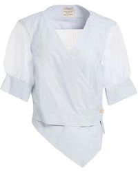 ALESSIA SANTI - Shirt Cotton, Polyester - Lyst