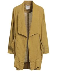 ALESSIA SANTI - Overcoat & Trench Coat Linen - Lyst