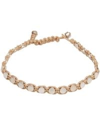 Isabel Marant - Bracelet Metal, Textile Fibers - Lyst