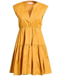 iBlues - Mini Dress Cotton, Polyamide, Elastane - Lyst