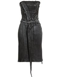 OTTOLINGER - Mini Dress Cotton, Recycled Polyester, Recycled Cotton, Re-Used Cotton, Elastane - Lyst