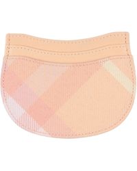 Burberry - Cardholder Polyester, Wool, Lambskin - Lyst