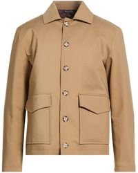 Exte - Khaki Jacket Cotton, Nylon, Elastane - Lyst