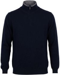 Fedeli - Midnight Turtleneck Virgin Wool, Cashmere - Lyst