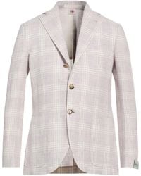 Luigi Borrelli Napoli - Blazer Linen, Virgin Wool - Lyst
