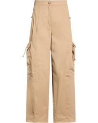 Max Mara - Camel Pants Cotton, Elastane - Lyst